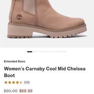 Timberland Tan Ankle Boots with Rugged Sole